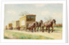 Travelling Menagerie on the Road by John Atkinson