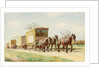 Travelling Menagerie on the Road by John Atkinson
