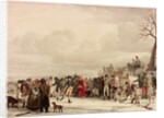 Skating, 1810 by John Augustus Atkinson
