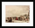 Skating, 1810 by John Augustus Atkinson