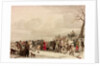 Skating, 1810 by John Augustus Atkinson