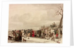 Skating, 1810 by John Augustus Atkinson