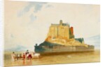 Mont St Michel, 1829 by John Sell Cotman
