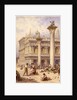 Library of St Mark's Square, Venice, 1868 by Myles Birket Foster