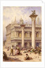 Library of St Mark's Square, Venice, 1868 by Myles Birket Foster