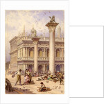 Library of St Mark's Square, Venice, 1868 by Myles Birket Foster