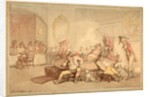 Gaming at Brook's Club by Thomas Rowlandson