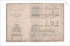 Construction drawing, 0-4-2 locomotive and tender by R. and W. Hawthorn and Co. for the Stanhope and Tyne Railway Co by English School