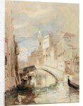 The Merchant of Venice on the Rialto Bridge by James Holland