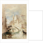 The Merchant of Venice on the Rialto Bridge by James Holland