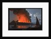 Vesuvius, eruption of 1810 by Italian School
