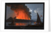 Vesuvius, eruption of 1810 by Italian School