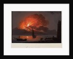Vesuvius, December 22nd 1820 by Italian School