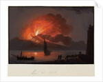 Vesuvius, December 22nd 1820 by Italian School