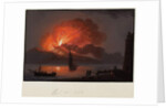 Vesuvius, December 22nd 1820 by Italian School
