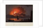 Vesuvius, December 22nd 1820 by Italian School