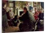 Steer at Home, 109 Cheyne Walk c.1929-30 by Henry Tonks