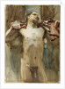 Study of a Male Nude Figure by John Singer Sargent