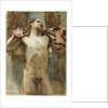 Study of a Male Nude Figure by John Singer Sargent