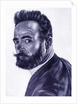 Self portrait, 1891 by Ferdinand Hodler