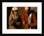 Peasant Couple Eating, 1621 by Georges de la Tour