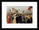 The Demonstration of 17 October 1905, 1906 by Ilya Efimovich Repin
