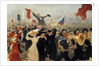 The Demonstration of 17 October 1905, 1906 by Ilya Efimovich Repin