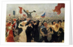 The Demonstration of 17 October 1905, 1906 by Ilya Efimovich Repin