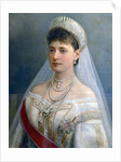 The Tsarina of Russia, Alexandra of Russia by School Russian