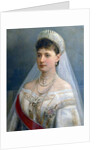 The Tsarina of Russia, Alexandra of Russia by School Russian