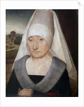 An Elderly Lady, 1470 by Hans Memling