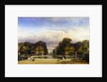 The Tuileries Gardens, Paris, 1858 by William Wyld