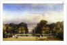 The Tuileries Gardens, Paris, 1858 by William Wyld