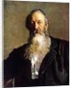 Portrait of VV Stasov, 1883 by Ilya Efimovich Repin