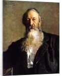 Portrait of VV Stasov, 1883 by Ilya Efimovich Repin