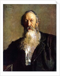 Portrait of VV Stasov, 1883 by Ilya Efimovich Repin
