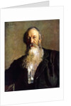 Portrait of VV Stasov, 1883 by Ilya Efimovich Repin