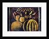 Still life with fruit 1900 by Niko Pirosmani
