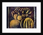 Still life with fruit 1900 by Niko Pirosmani
