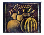 Still life with fruit 1900 by Niko Pirosmani