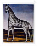 Giraffe by Niko Pirosmani