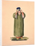 Imam Calling to Prayer, probably by Cousinery, Ottoman period, third quarter of 18th century by French School