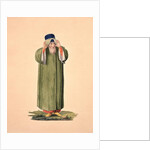 Imam Calling to Prayer, probably by Cousinery, Ottoman period, third quarter of 18th century by French School