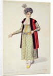 Woman from Rumelia, Ottoman period, third quarter of 18th century by French School