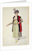 Woman from Rumelia, Ottoman period, third quarter of 18th century by French School