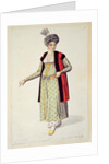 Woman from Rumelia, Ottoman period, third quarter of 18th century by French School