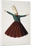 Dervish in Prayer, Ottoman period, third quarter of 18th century by French School