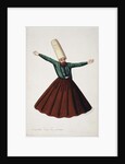 Dervish in Prayer, Ottoman period, third quarter of 18th century by French School