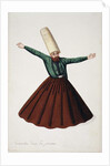 Dervish in Prayer, Ottoman period, third quarter of 18th century by French School