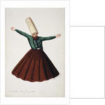 Dervish in Prayer, Ottoman period, third quarter of 18th century by French School